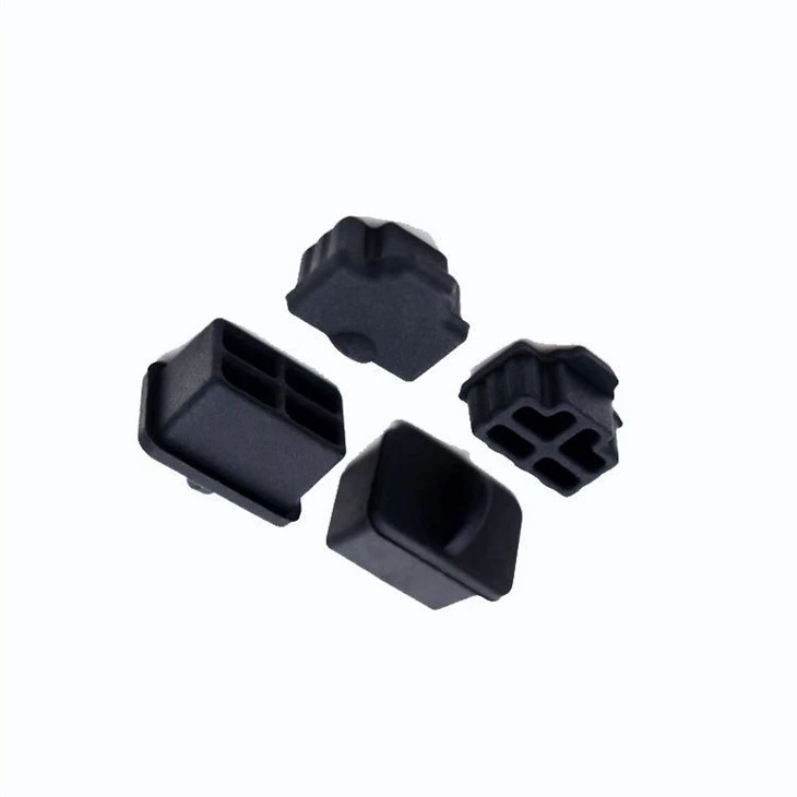 dustproof rubber square cap